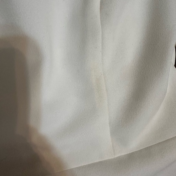 Calvin Klein Off The Shoulder Ostrich Feather Dress - Picture 5 of 7